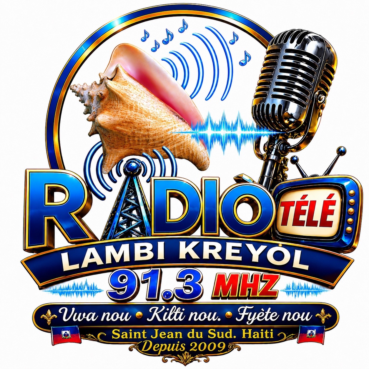 Logo Radio Télé Lambi Kreyòl